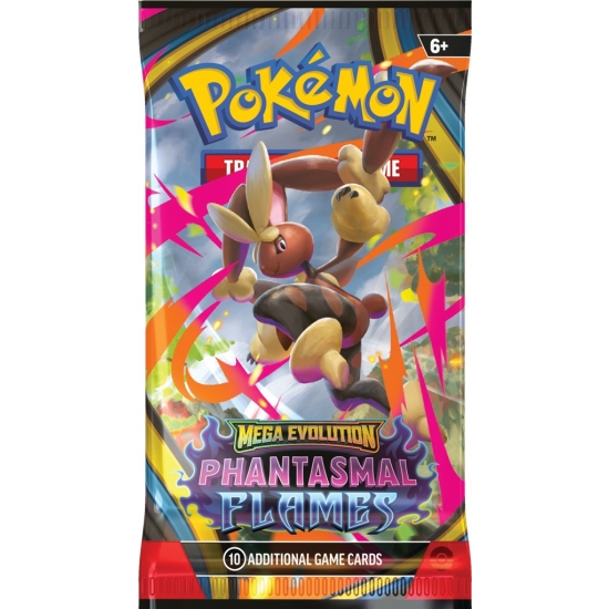 Mega Evolution - Phantasmal Flames - Booster Display